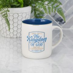 Mug: Ceramic-Kingdom of God, Blue, MUG903