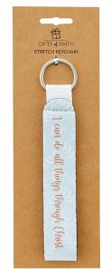 Keychain with Strap-I Can Do All Things, N1447