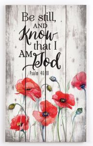 Pallet Decor: Be Still And Know That I Am God, PNL0060