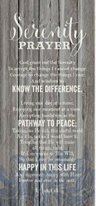 Serenity Prayer Wood Plaque, 8803