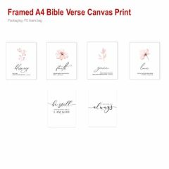 Framed A4 Bible Verse Canvas-Always