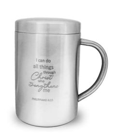 Double-Walled Thermal Mug: I Can Do All Things