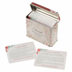 Cards In Tin-Strength for A Women's Heart DevotionalTIN047