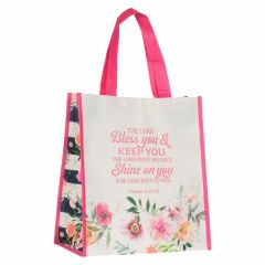 Tote Bag: Bless You and Keep You Non-Woven Coated TOT178