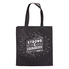Tote Bag:Strong And Courageous TOT091