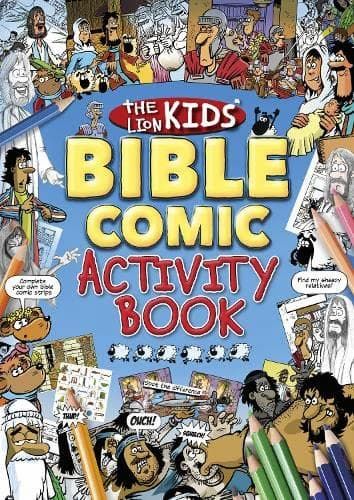Lion Kids Bible Comic Activity Book