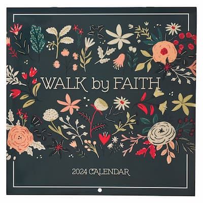 Calendar 2024 Large-Walk by Faith, CAL226